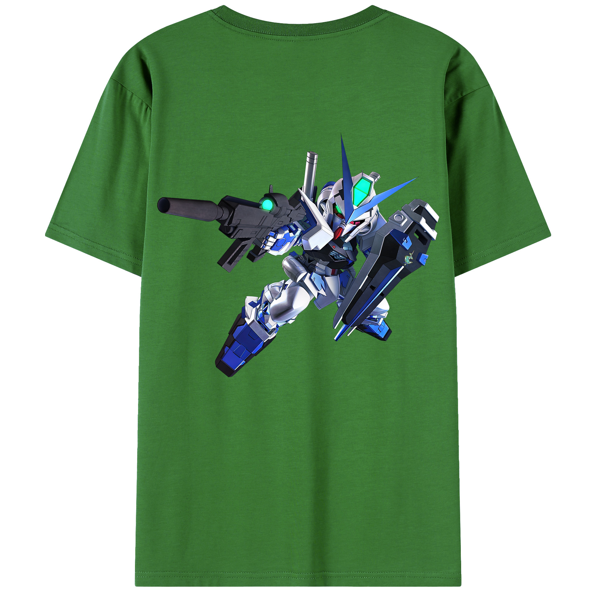 （画像用） 機動戦士ガンダム Mobile Suit Gundam レディース半袖Tシャツ(バックプリント)